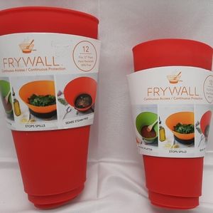 SET of 2 Firewall Smarter Splatter Protector For 10" & 12" Pans